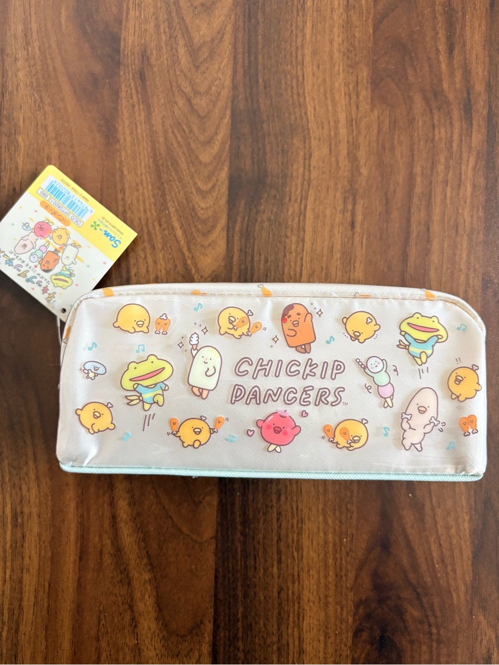 San-X brand Kids Pencil Case with Chickip Dancers Characters
